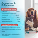 Pet Scholars Cranberry & D-Mannose Urinary Tract Support (75 Chewable Tablets) - Dog Supplements & Vitamins 4