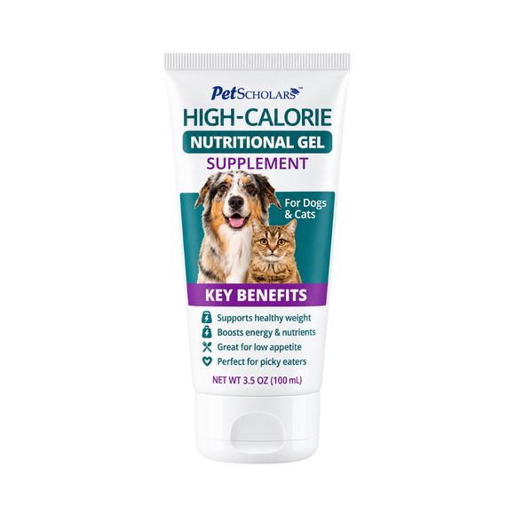 Pet Scholars High-Calorie Nutritional Gel Supplement For Dogs & Cats (3.5 oz) - Supplements & Vitamins for Dogs & Cats 1