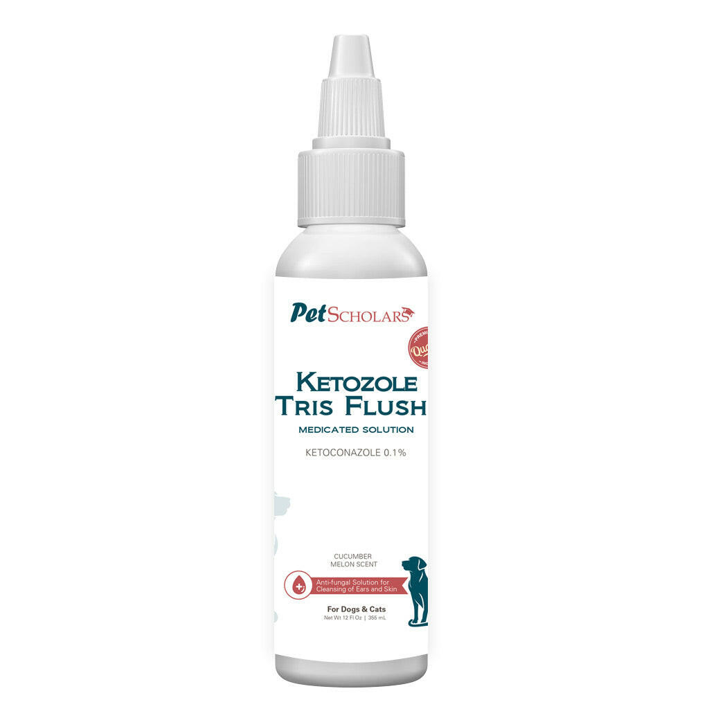 Pet Scholars Ketozole Tris Flush Anti-fungal Cleansing Solution