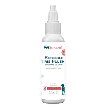 Pet Scholars Ketozole Tris Flush Anti-fungal Cleansing Solution