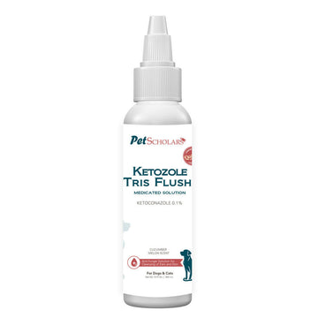Pet Scholars Ketozole Tris Flush Anti-fungal Cleansing Solution