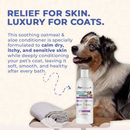 Pet Scholars Oatmeal & Aloe Conditioner Skin Soothing Itch-Relief (16 fl oz) - Pet Shampoo & Conditioner 3