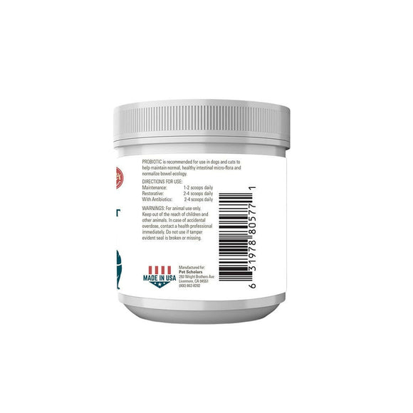 Pet Scholars Probiotic Digestive Support for Dogs & Cats (2.12 oz) - Dog Digestive & Probiotics Supplements 3