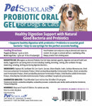 Pet Scholars Probiotic Oral Gel for Dogs & Cats 30 cc - Dog Digestive & Probiotics Supplements 7