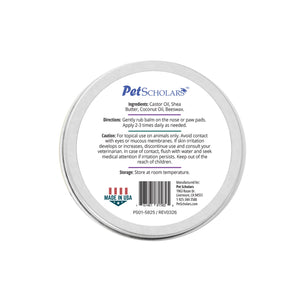 Pet Scholars Soothing Natural Shea Butter Balm for Dogs & Cats