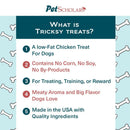 Pet Scholars Tricksy Treats Chicken Chews for Dogs (4 oz) - Dog Treats 6