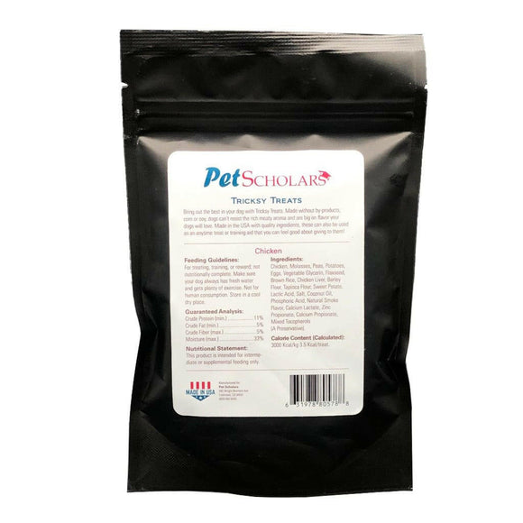Pet Scholars Tricksy Treats Chicken Chews for Dogs (4 oz) - Dog Treats 2
