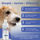 Pet Scholars Oatmeal & Aloe Shampoo Skin Soothing Itch-Relief (16 fl oz) - Pet Shampoo & Conditioner 4