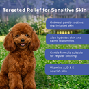 Pet Scholars Oatmeal & Aloe Shampoo Skin Soothing Itch-Relief (16 fl oz) - Pet Shampoo & Conditioner 3