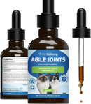 Pet Wellbeing- Agile Joints for Cat Joint Mobility - 2 oz - Cat Supplements & Vitamins 1