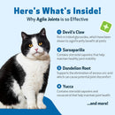 Pet Wellbeing- Agile Joints for Cat Joint Mobility - Cat Supplements & Vitamins 7