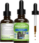 Pet Wellbeing- Agile Joints for Dog Joint Mobility - 2 oz - Dog Joint & Hip Supplements 1