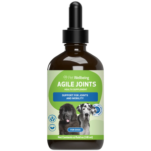 Pet Wellbeing- Agile Joints for Dog Joint Mobility - 4 oz - Dog Joint & Hip Supplements 2