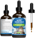 Pet Wellbeing Blood Sugar Gold for Cat Blood Sugar Support - 4 oz - Cat Vitamins & Supplements 3