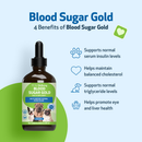 Pet Wellbeing- Blood Sugar Gold for Dog Blood Sugar - Dog Vitamins & Supplements 15