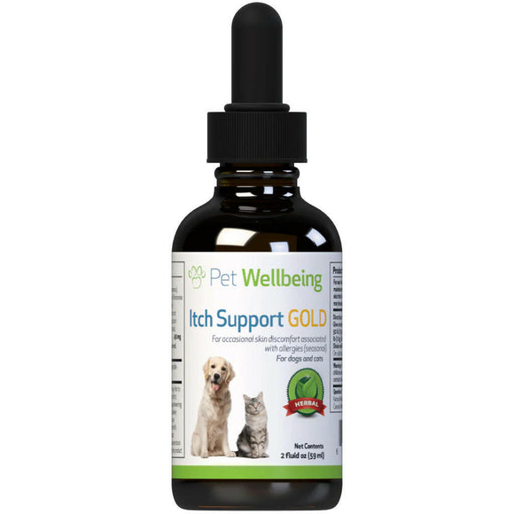 Itch Support Gold - For Allergy-Related Itch in Dogs (2 oz)