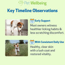 Pet Wellbeing Itch Support Gold - For Allergy-Related Itch in Dogs - Dog Supplements & Vitamins 10