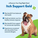 Pet Wellbeing Itch Support Gold - For Allergy-Related Itch in Dogs - Dog Supplements & Vitamins 11