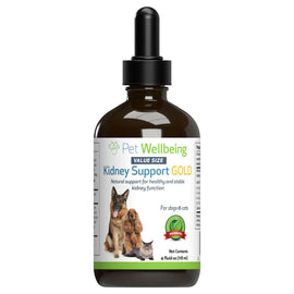 Pet Wellbeing Kidney Support Gold for Dogs & Cats - Cat Supplements & Vitamins 2