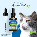 Pet Wellbeing Life Gold for Cats - 4 oz - Cat Supplements & Vitamins 4