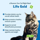Pet Wellbeing Life Gold for Cats - Cat Supplements & Vitamins 6