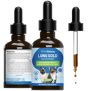 Pet Wellbeing Lung Gold for Cats - 2 oz - Cat Vitamins & Supplements 1