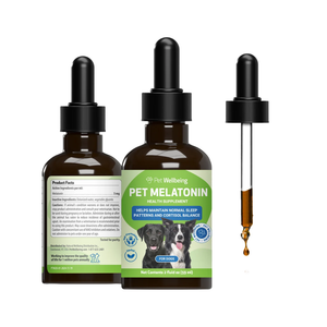 Pet Wellbeing Pet Melatonin for Dogs - 2 oz - Dog Supplements & Vitamins 1