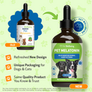 Pet Wellbeing Pet Melatonin for Dogs - 4 oz - Dog Supplements & Vitamins 2