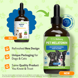 Pet Wellbeing Pet Melatonin for Dogs - 4 oz - Dog Supplements & Vitamins 2