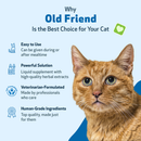Pet Wellbeing Old Friend for Senior Cats - Cat Supplements & Vitamins 4