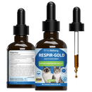 Pet Wellbeing Respir-Gold for Easy Breathing in Cats 2-oz - Cat Supplements & Vitamins 1