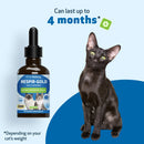 Pet Wellbeing Respir-Gold for Easy Breathing in Cats 2-oz - Cat Supplements & Vitamins 12