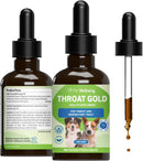 Pet Wellbeing Throat Gold for Throat Irritation in Dogs - 2 oz - Dog Supplements & Vitamins 1