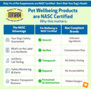 Pet Wellbeing Throat Gold for Throat Irritation in Dogs - Dog Supplements & Vitamins 5