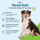 Pet Wellbeing Throat Gold for Throat Irritation in Dogs - Dog Supplements & Vitamins 5