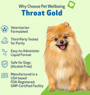 Pet Wellbeing Throat Gold for Throat Irritation in Dogs - Dog Supplements & Vitamins 3