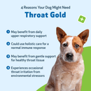 Pet Wellbeing Throat Gold for Throat Irritation in Dogs - Dog Supplements & Vitamins 3