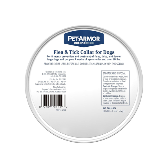 PetArmor Flea & Tick Collar for Dogs - Dog Treats 10