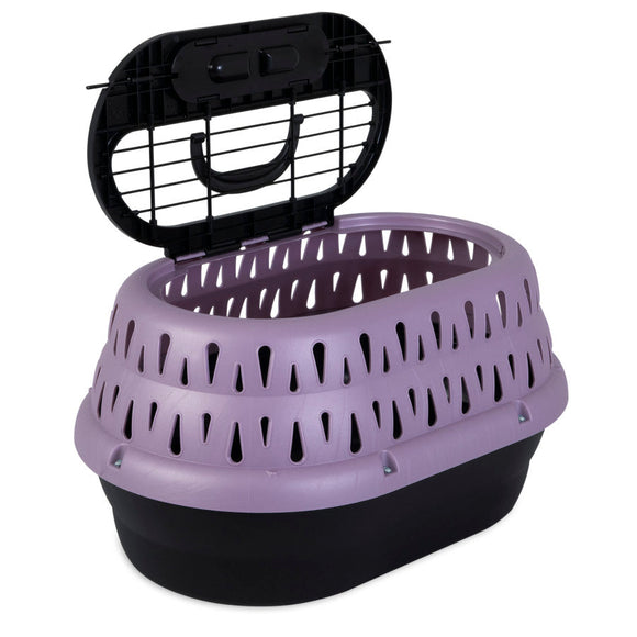 Petmate Top Load Cat Kennel 19’’ - Purple Grape - Pet Carrier & Crate Accessories 1