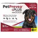 PetPrevea Plus Topical Treatment for Dogs 89-132 lbs (3 doses)