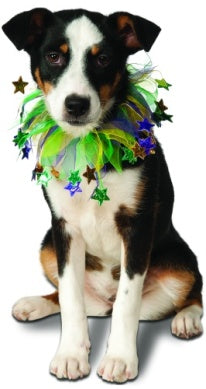Pets Collar - Various Colors - Small/Medium / Mardi Gras - Pet Costumes & Accessories 1
