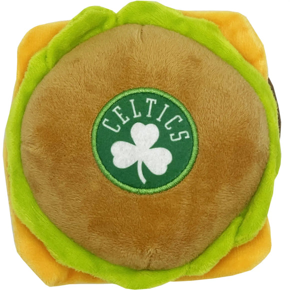 Pet’s First Hamburger Plush Toys - Boston Celtics - Dog Toys 10