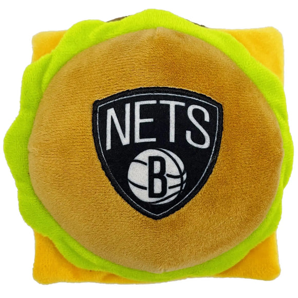 Pet’s First Hamburger Plush Toys - Brooklyn Nets - Dog Toys 43