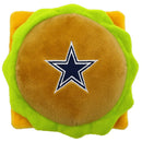 Pet’s First Hamburger Plush Toys - Dallas Cowboys - Dog Toys 21