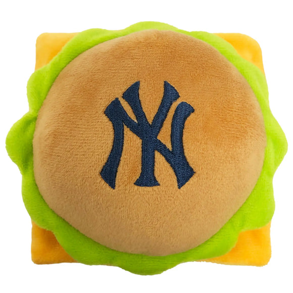 Pet’s First Hamburger Plush Toys - New York Yankees - Dog Toys 17