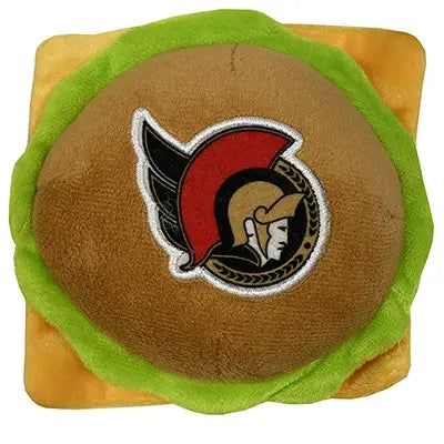 Pet’s First Hamburger Plush Toys - Ottawa Senators - Dog Toys 41
