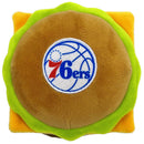 Pet’s First Hamburger Plush Toys - Philadelphia 76ERS - Dog Toys 23