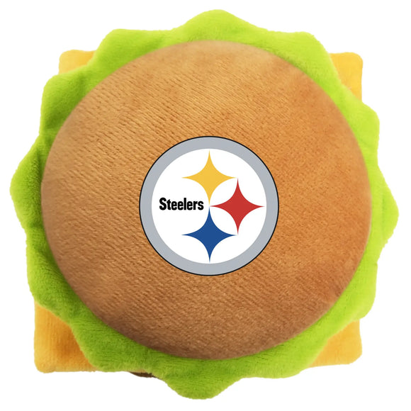 Pet’s First Hamburger Plush Toys - Pittsburgh Steelers - Dog Toys 22