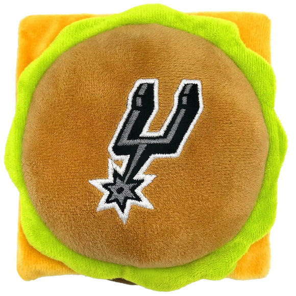 Pet’s First Hamburger Plush Toys - San Antonio Spurs - Dog Toys 25