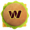 Pet’s First Hamburger Plush Toys - Washington Commanders - Dog Toys 46